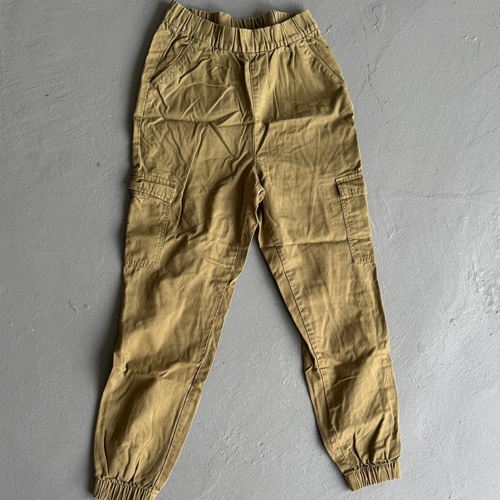 Forever 21 Tan Cargo Joggers